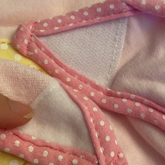 Baby girl 1st birthday bib - Picture 4 of 7